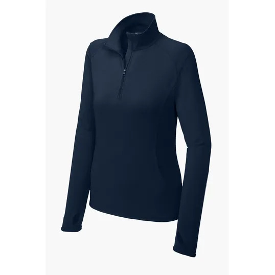 Sport-Tek Women's Sport-Wick Stretch 1/4-Zip Pullover — view 31