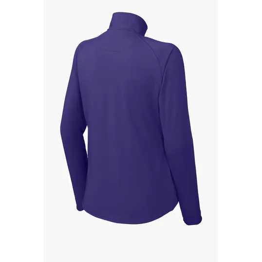 Sport-Tek Women's Sport-Wick Stretch 1/4-Zip Pullover — view 42