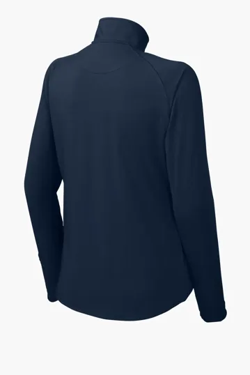 Sport-Tek Women's Sport-Wick Stretch 1/4-Zip Pullover — view 34