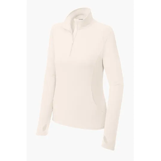 Sport-Tek Women's Sport-Wick Stretch 1/4-Zip Pullover — view 37
