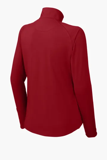 Sport-Tek Women's Sport-Wick Stretch 1/4-Zip Pullover — view 33