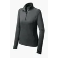 Sport-Tek Women's Sport-Wick Stretch 1/4-Zip Pullover — view 3