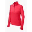 Sport-Tek Women's Sport-Wick Stretch 1/4-Zip Pullover — view 7
