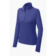 Sport-Tek Women's Sport-Wick Stretch 1/4-Zip Pullover — view 8