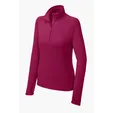 Sport-Tek Women's Sport-Wick Stretch 1/4-Zip Pullover — view 10