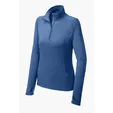 Sport-Tek Women's Sport-Wick Stretch 1/4-Zip Pullover — view 14