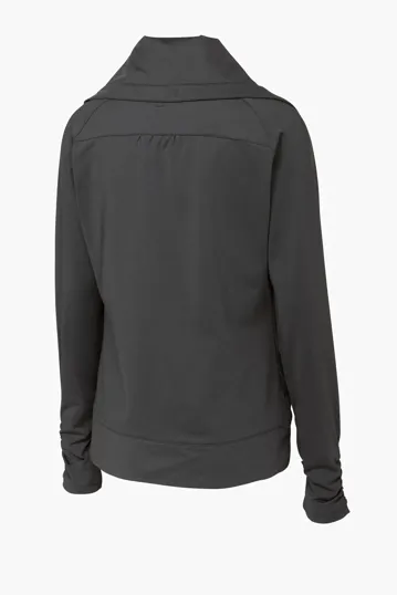 Sport-Tek Women's Sport-Wick Stretch Full-Zip Jacket — view 3