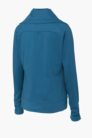 Sport-Tek Women's Sport-Wick Stretch Full-Zip Jacket — view 4