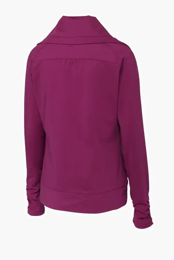 Sport-Tek Women's Sport-Wick Stretch Full-Zip Jacket — view 5