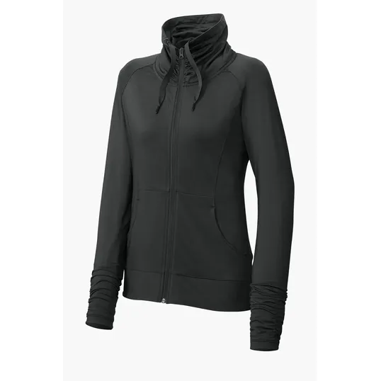 Sport-Tek Women's Sport-Wick Stretch Full-Zip Jacket — view 9