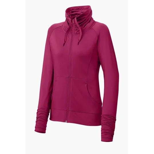 Sport-Tek Women's Sport-Wick Stretch Full-Zip Jacket — view 11
