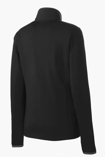 Sport-Tek Women's Sport-Wick Stretch Contrast Full-Zip Jacket — view 10