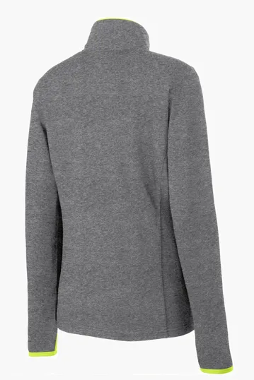 Sport-Tek Women's Sport-Wick Stretch Contrast Full-Zip Jacket — view 12