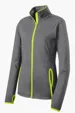 Sport-Tek Women's Sport-Wick Stretch Contrast Full-Zip Jacket — view 6