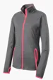 Sport-Tek Women's Sport-Wick Stretch Contrast Full-Zip Jacket — view 7
