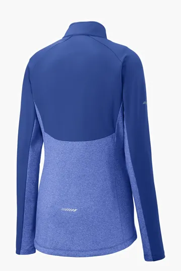 Sport-Tek Women's Sport-Wick Stretch Contrast 1/4-Zip Pullover — view 10