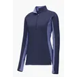 Sport-Tek Women's Sport-Wick Stretch Contrast 1/4-Zip Pullover — view 4