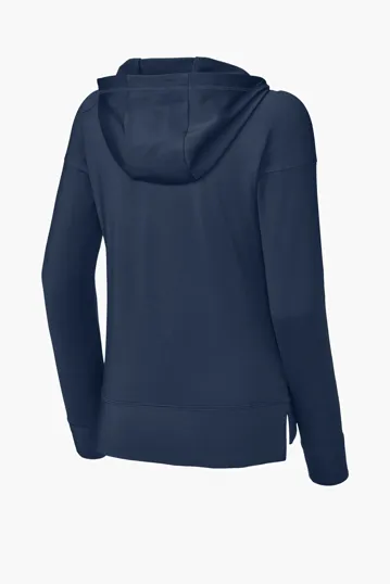 Sport-Tek Women's Sport-Wick Stretch 1/2-Zip Hoodie — view 10