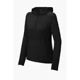 Sport-Tek Women's Sport-Wick Stretch 1/2-Zip Hoodie — view 2