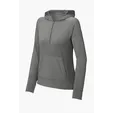 Sport-Tek Women's Sport-Wick Stretch 1/2-Zip Hoodie — view 3