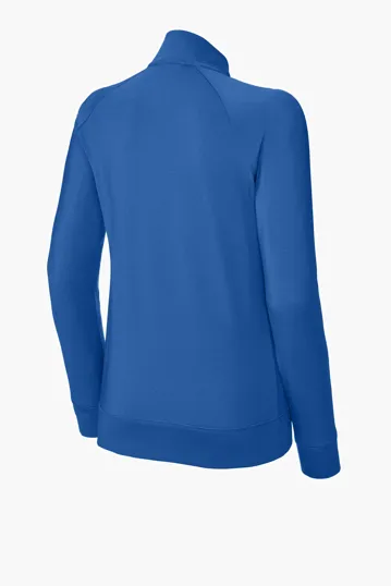 Sport-Tek Women's Sport-Wick Stretch Full-Zip Cadet Jacket — view 9