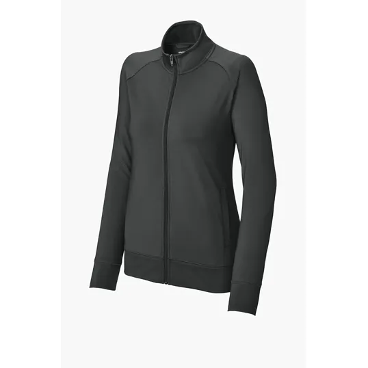 Sport-Tek Women's Sport-Wick Stretch Full-Zip Cadet Jacket — view 10