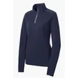 Sport-Tek Women's Sport-Wick Textured 1/4-Zip Pullover — view 6