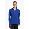 Sport-Tek Women's Sport-Wick Textured 1/4-Zip Pullover