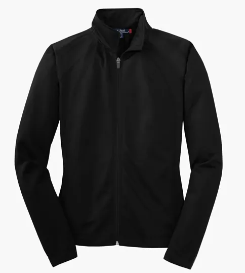 Sport-Tek Women's Tricot Track Jacket — view 2