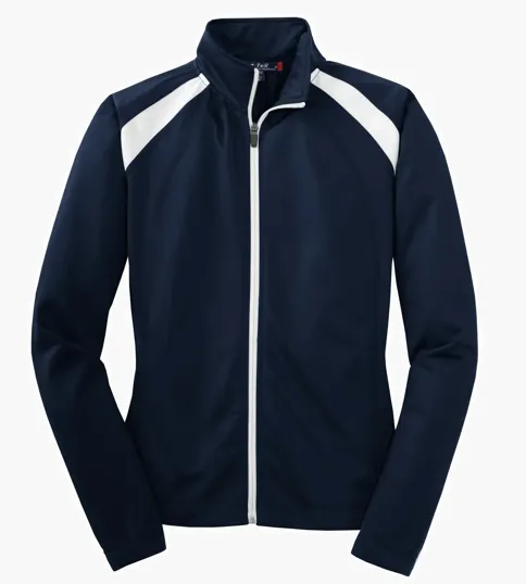 Sport-Tek Women's Tricot Track Jacket — view 3