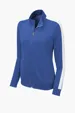 Sport-Tek Women's Tricot Sleeve Stripe Track Jacket — view 5