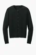 Port Authority Women's Easy Care Crewneck Cardigan Sweater — view 3