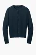 Port Authority Women's Easy Care Crewneck Cardigan Sweater — view 4