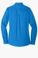 Port Authority Women's Long Sleeve Carefree Poplin Shirt — view 15
