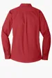 Port Authority Women's Long Sleeve Carefree Poplin Shirt — view 18