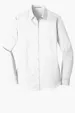 Port Authority Women's Long Sleeve Carefree Poplin Shirt — view 12