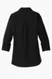 Port Authority Women's 3/4-Sleeve Carefree Poplin Shirt — view 5