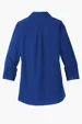 Port Authority Women's 3/4-Sleeve Carefree Poplin Shirt — view 6