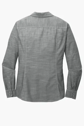 Port Authority Women's Slub Chambray Shirt — view 5