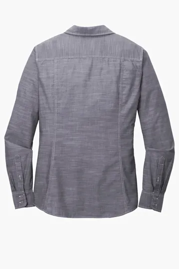 Port Authority Women's Slub Chambray Shirt — view 7