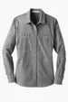 Port Authority Women's Slub Chambray Shirt — view 2