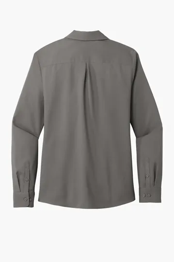 Port Authority Women's Long Sleeve Performance Staff Shirt — view 9