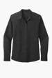 Port Authority Women's Long Sleeve Performance Staff Shirt — view 2