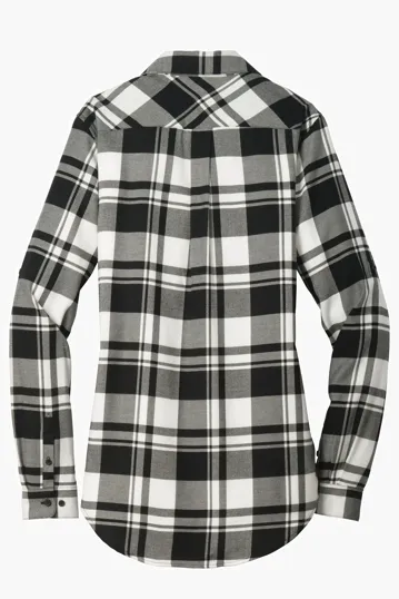 Port Authority Women's Plaid Flannel Tunic — view 13