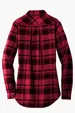 Port Authority Women's Plaid Flannel Tunic — view 8