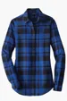 Port Authority Women's Plaid Flannel Tunic — view 6