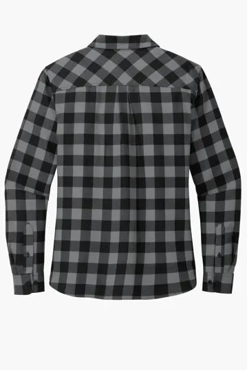 Port Authority Women's Plaid Flannel Shirt — view 7
