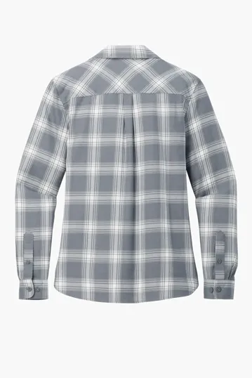 Port Authority Women's Plaid Flannel Shirt — view 8