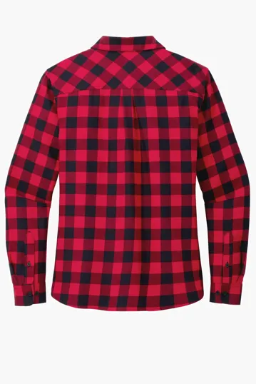Port Authority Women's Plaid Flannel Shirt — view 9
