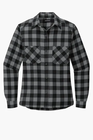 Port Authority Women's Plaid Flannel Shirt — view 2
